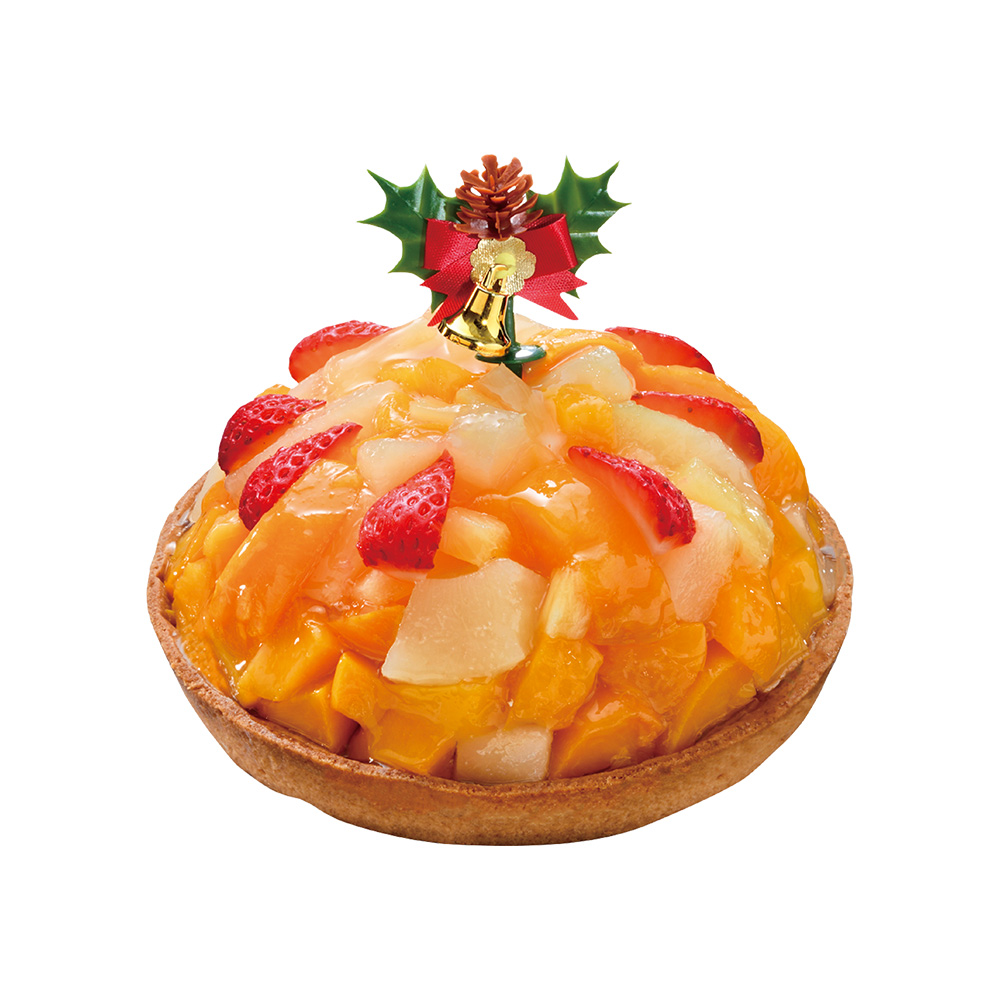 ヤマザキ クリスマス5種のフルーツタルト4号