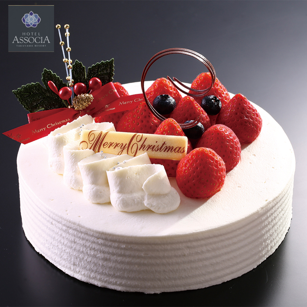 ホテルアソシア　生クリームデコレーションケーキ