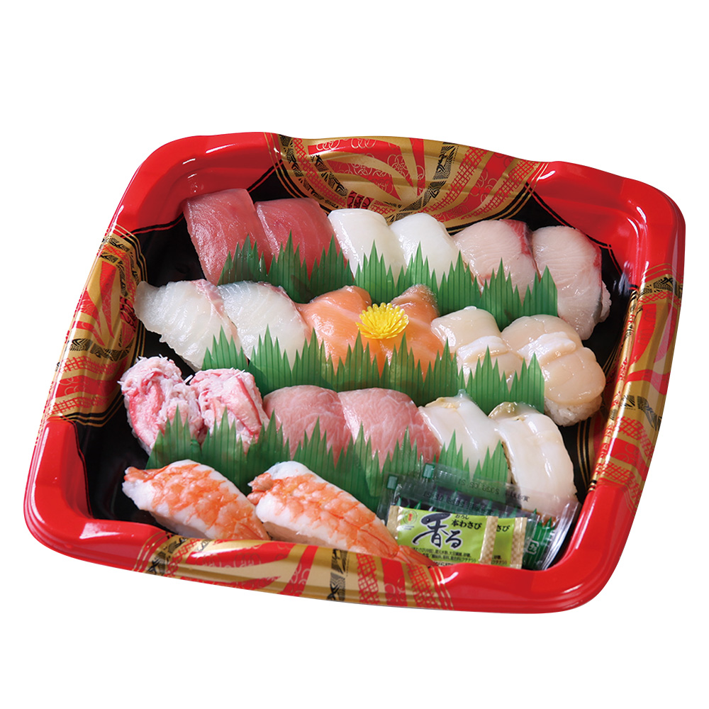 お魚屋さんのうまネタ握り寿司盛り合わせ20貫