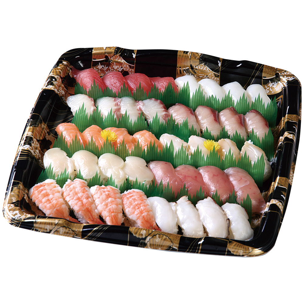 お魚屋さんの旬鮮握り寿司４０貫約４人前