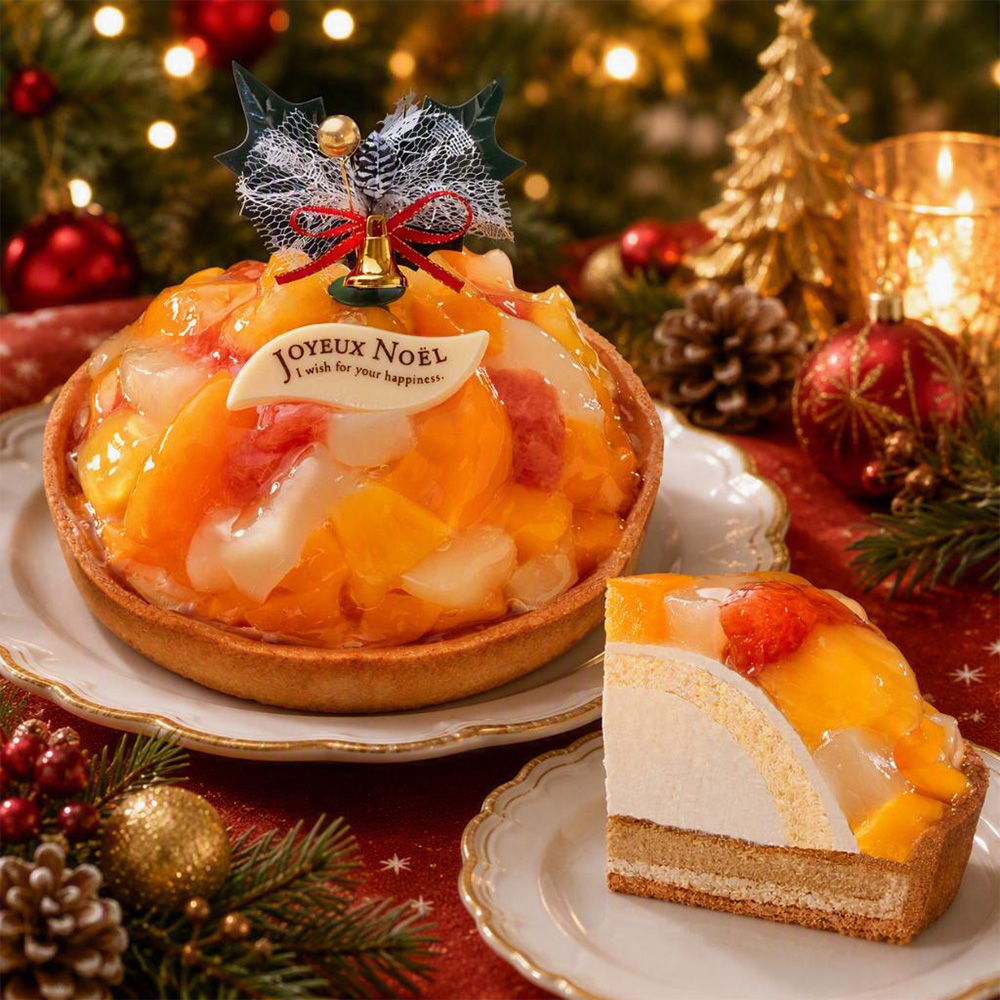 クリスマス５種のフルーツタルト４号