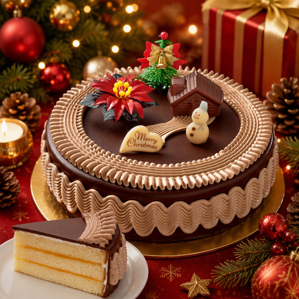 クリスマスチョコケーキ６号